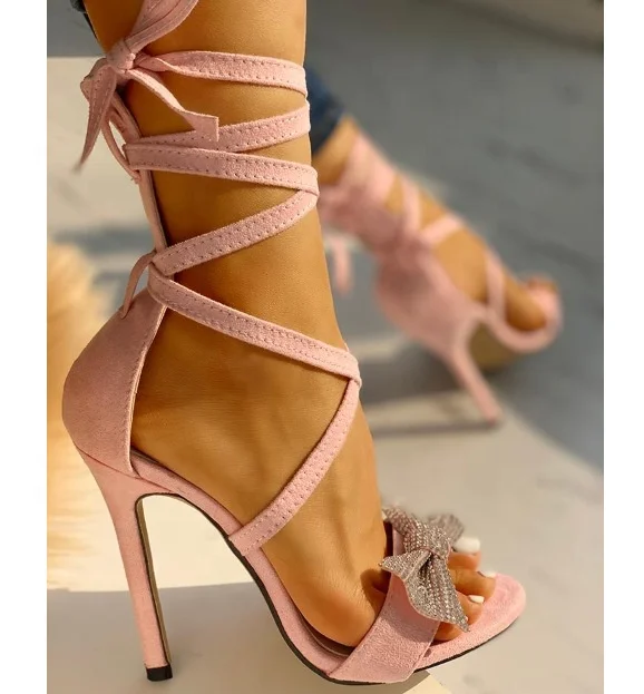 Big Size Women Summer Sexy Heels Lace Up Bandage High Heels Sandals, Different colors and support to customized
Big Size Women Summer Sexy Heels Lace Up Bandage High Heels Sandals, Different colors and support to customized
