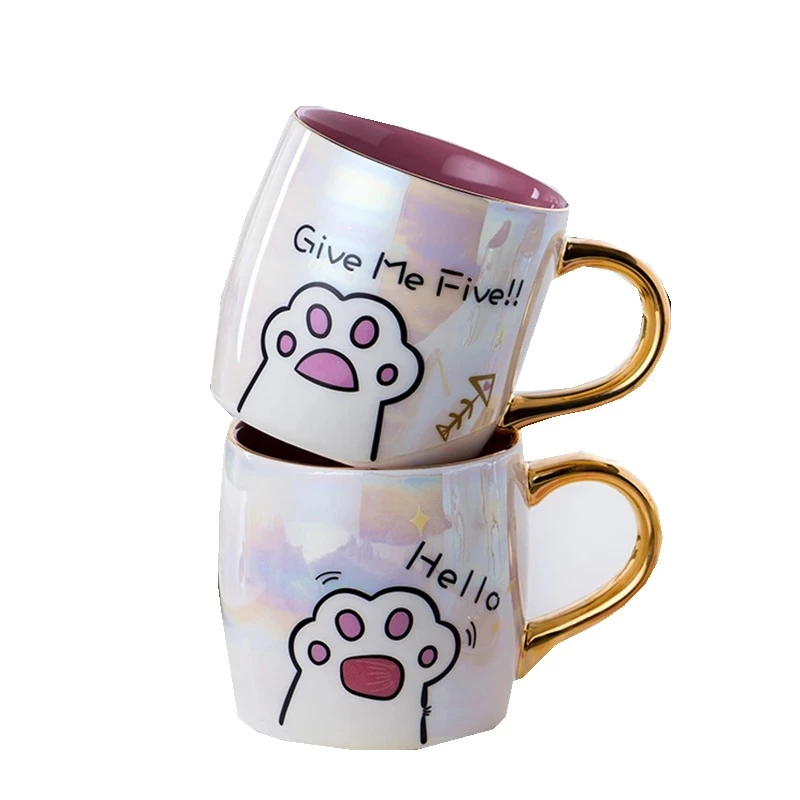Cartoon Ceramics Cat Mug With Lid and Spoon Coffee Milk Mugs Cute Creative Breakfast Cup Valentine's Day Wedding Birthday Gift
Cartoon Ceramics Cat Mug With Lid and Spoon Coffee Milk Mugs Cute Creative Breakfast Cup Valentine's Day Wedding Birthday Gift