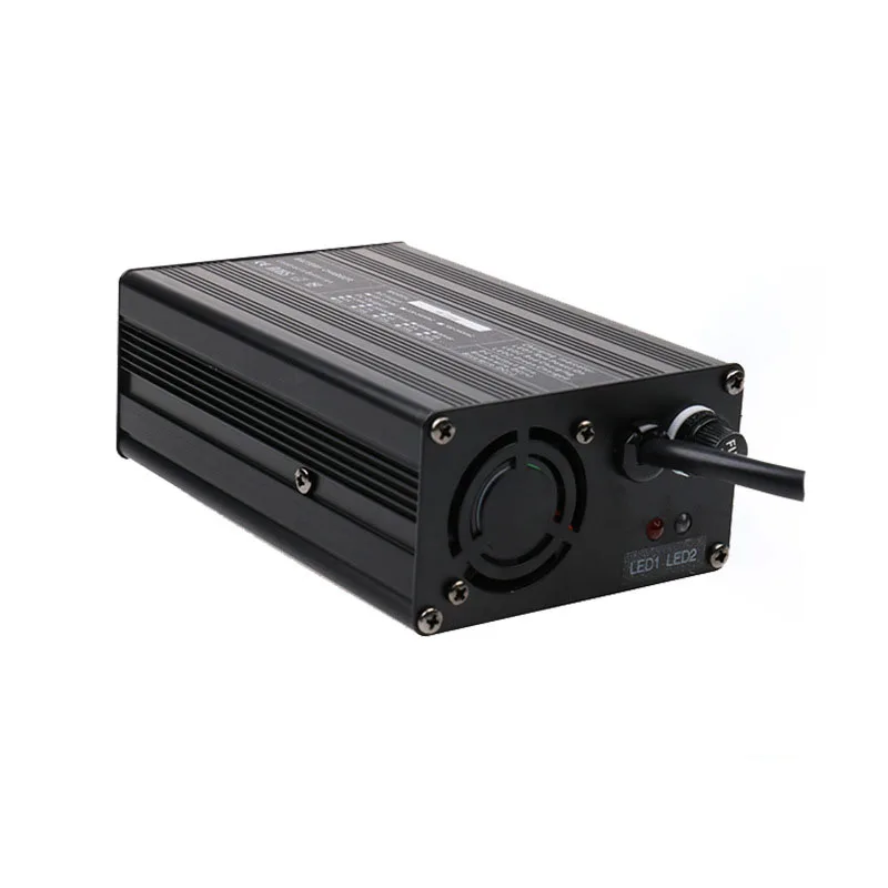 48V 5A Electric car battery charger 54.6v external battery charger scooters forklift pool lifepo4 battery fast chargers, Black/sliver
48V 5A Electric car battery charger 54.6v external battery charger scooters forklift pool lifepo4 battery fast chargers, Black/sliver