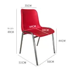 colorful cheap price stacking plastic and metal legs dining chairs