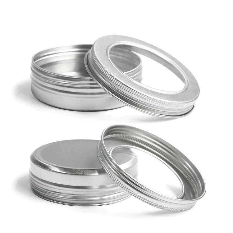 Metal Aluminum Sealed Cans Mini Tea Can Customized empty aluminum tin can wholesale screw top metal tin
