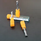 Hot sale solid carbide double flutes spiral bits for acrylic of milling cutter