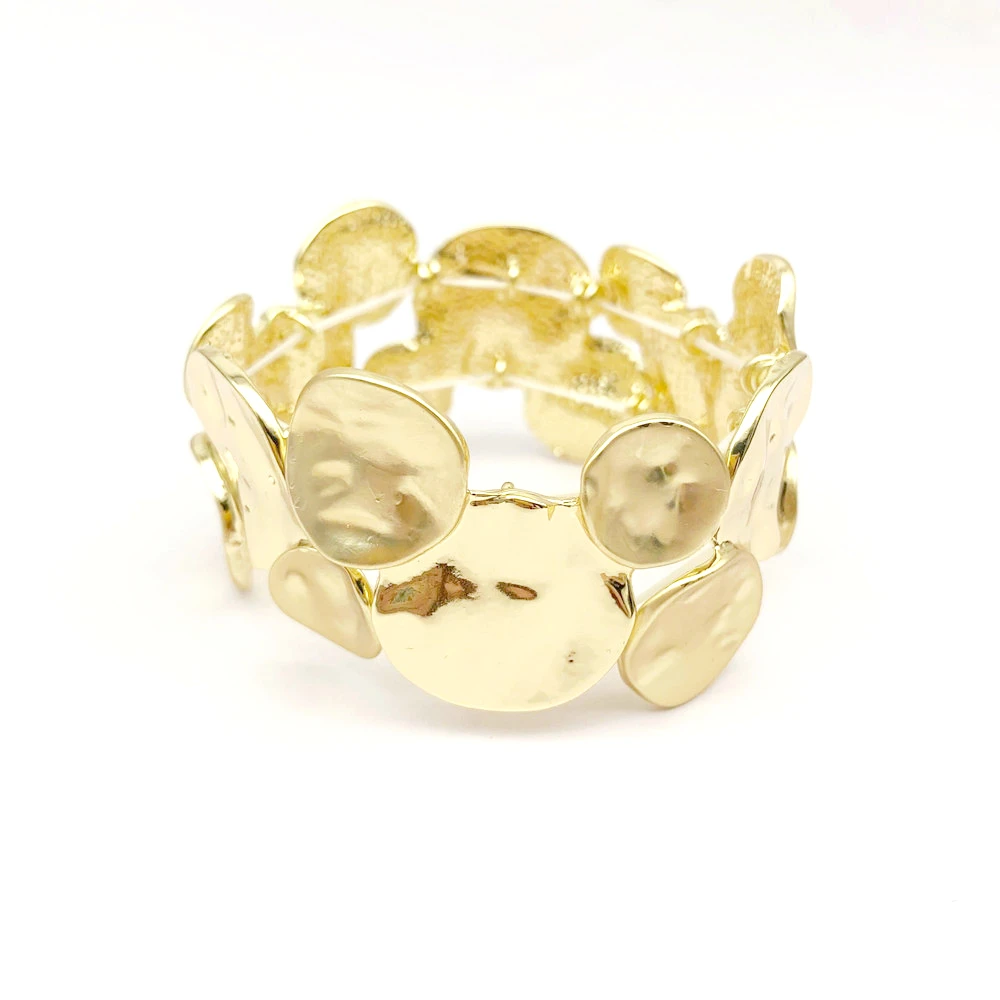 Customized Newly Designed Mickey Mouse Ear Shape Gold And Matte Gold Mixed Alloy Elastic Bracelet, Multiple
Customized Newly Designed Mickey Mouse Ear Shape Gold And Matte Gold Mixed Alloy Elastic Bracelet, Multiple