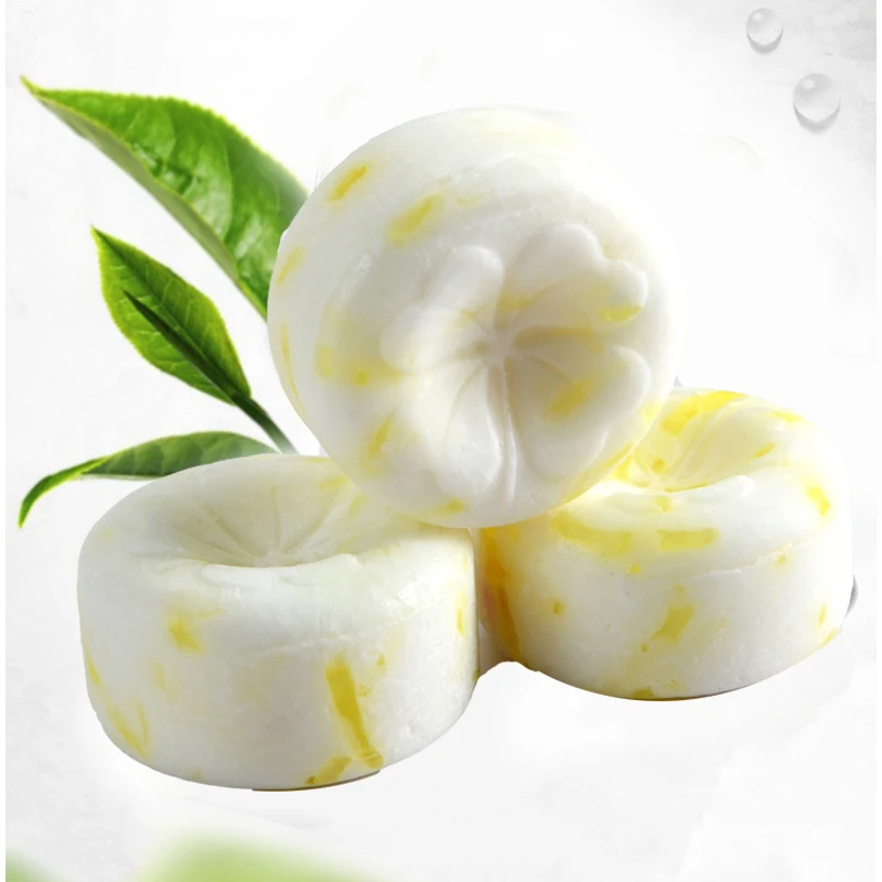 Natural anti-inflammatory and sterilizing handmade soap pearl collagen soap, White and green
Natural anti-inflammatory and sterilizing handmade soap pearl collagen soap, White and green