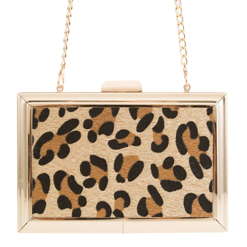 leopard clutch purse