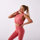 Women Long Womens Hot Selling Women Autumn Yoga Long Sleeved Yoga Sets Womens Solid Color Fitness Set