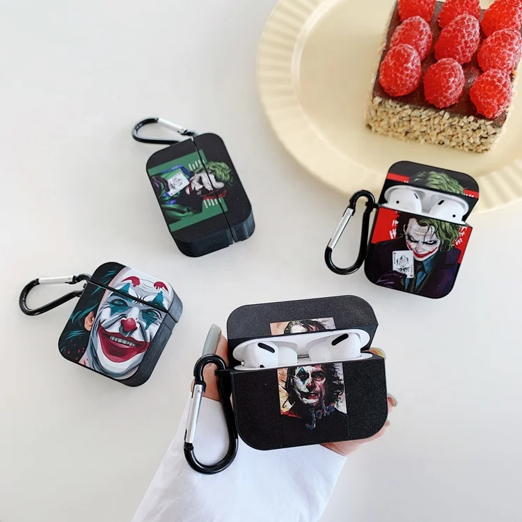 Custom clown pattern Cartoon PC earphone Accessories shock-proof Protective Case for ipod 1/2/3 pro
Custom clown pattern Cartoon PC earphone Accessories shock-proof Protective Case for ipod 1/2/3 pro