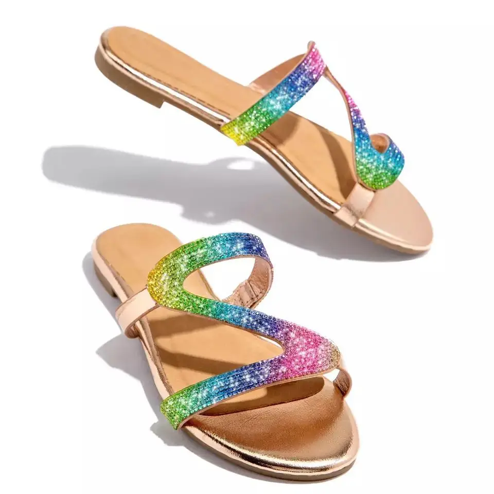 New fashion sandals and slippers summer hot sale sandals Femme sandals for women Big slide for sale
New fashion sandals and slippers summer hot sale sandals Femme sandals for women Big slide for sale