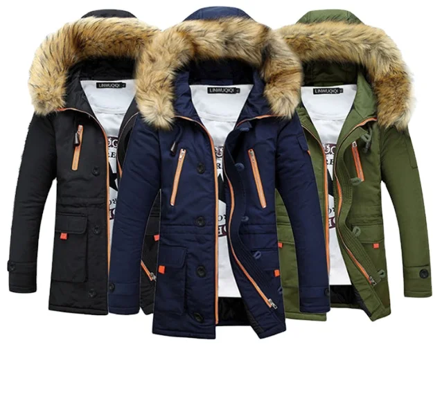 Wholesales & Customized Warm Fur-collar Windproof Jacket S to 8XL Parka Padded Men Winter Parka Jacket High Quality
Wholesales & Customized Warm Fur-collar Windproof Jacket S to 8XL Parka Padded Men Winter Parka Jacket High Quality