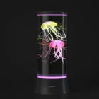 Jellyfish Tank Aquarium Color Changing RGB Mood Lamp For Home Decoration Magic Lamp gift