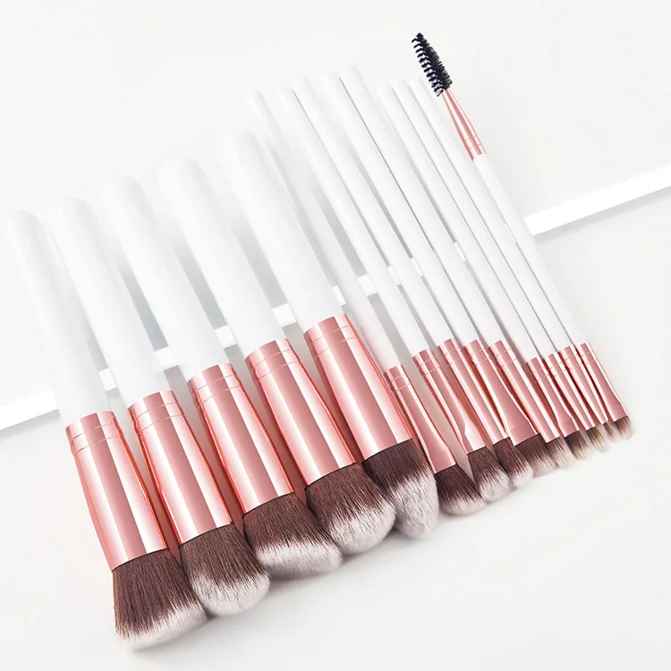 Best Seller Makeup Brushes 14pcs Synthetic Nylon Hair Make Up brush Wholesale Custom Label Wooden Handle Premium Cosmetic Brush
Best Seller Makeup Brushes 14pcs Synthetic Nylon Hair Make Up brush Wholesale Custom Label Wooden Handle Premium Cosmetic Brush