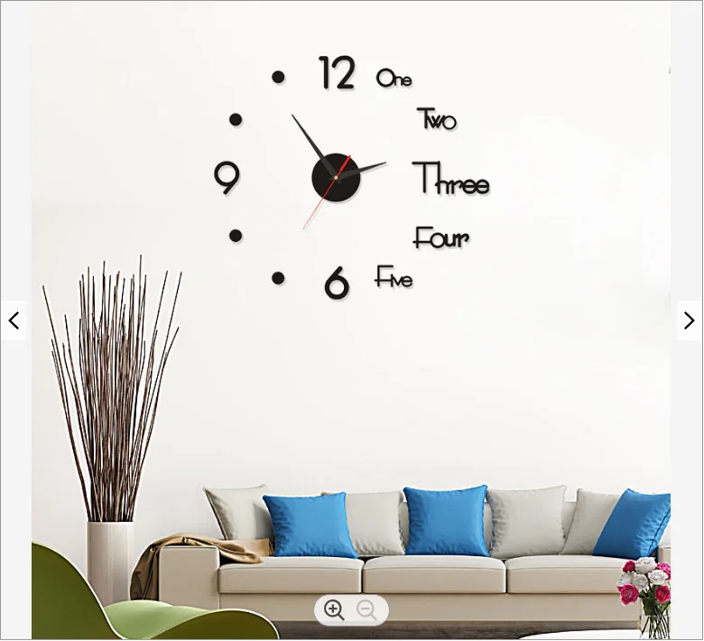 Modern Design Easy To Assemble Stickers DIY Wall Decorative Acrylic Large 3D Frameless Wall Clock For Living Room Bedroom, Customized color
Modern Design Easy To Assemble Stickers DIY Wall Decorative Acrylic Large 3D Frameless Wall Clock For Living Room Bedroom, Customized color