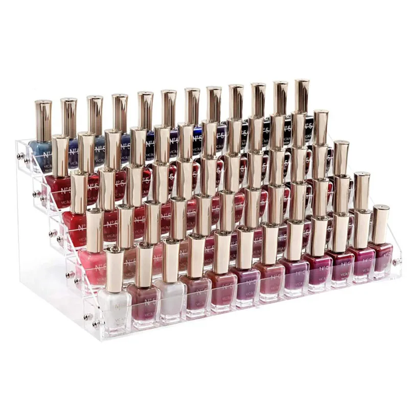 Factory Sales Acrylic 5 Layers Clear Nail Polish Storage Rack Nail Polish Tabletop Display Stand Make Up Organizer, Transparent
Factory Sales Acrylic 5 Layers Clear Nail Polish Storage Rack Nail Polish Tabletop Display Stand Make Up Organizer, Transparent