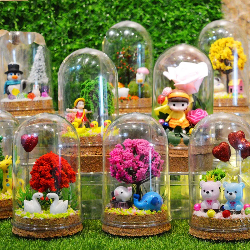2020 Hot selling Kids DIY Craft Cartoon Crystal Glass Forest Animal Microlandschaft Vase with Wooden Base, Picture shows 
2020 Hot selling Kids DIY Craft Cartoon Crystal Glass Forest Animal Microlandschaft Vase with Wooden Base, Picture shows