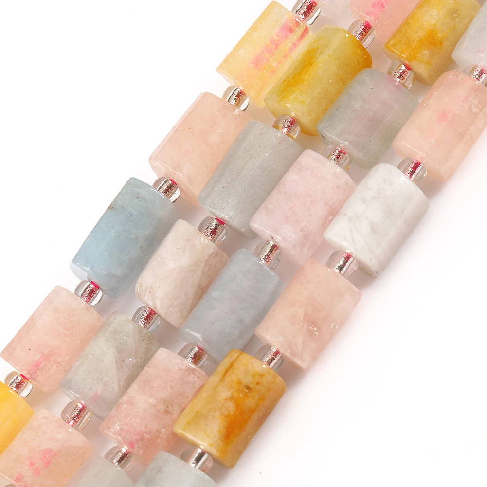 Wholesale 8*11MM Cylinder Shaped Natural Morganite Stone Loose Beads For DIY Jewelry Making
Wholesale 8*11MM Cylinder Shaped Natural Morganite Stone Loose Beads For DIY Jewelry Making