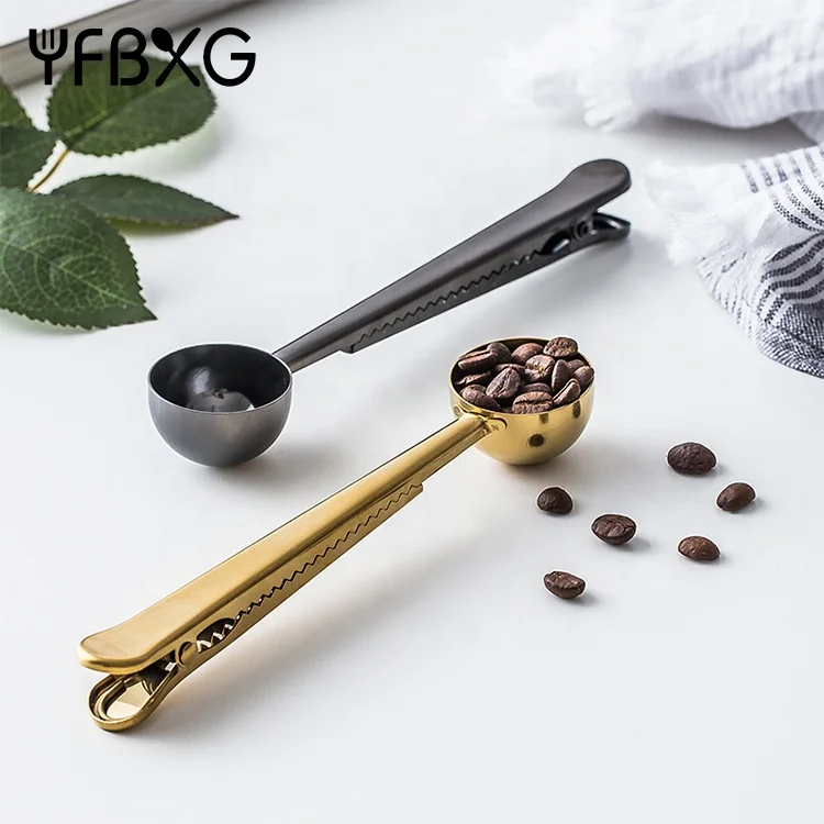 2 in 1 multi-functional food chip clip with logo coffee spoon clip, Silver/gold/rose gold/black
2 in 1 multi-functional food chip clip with logo coffee spoon clip, Silver/gold/rose gold/black