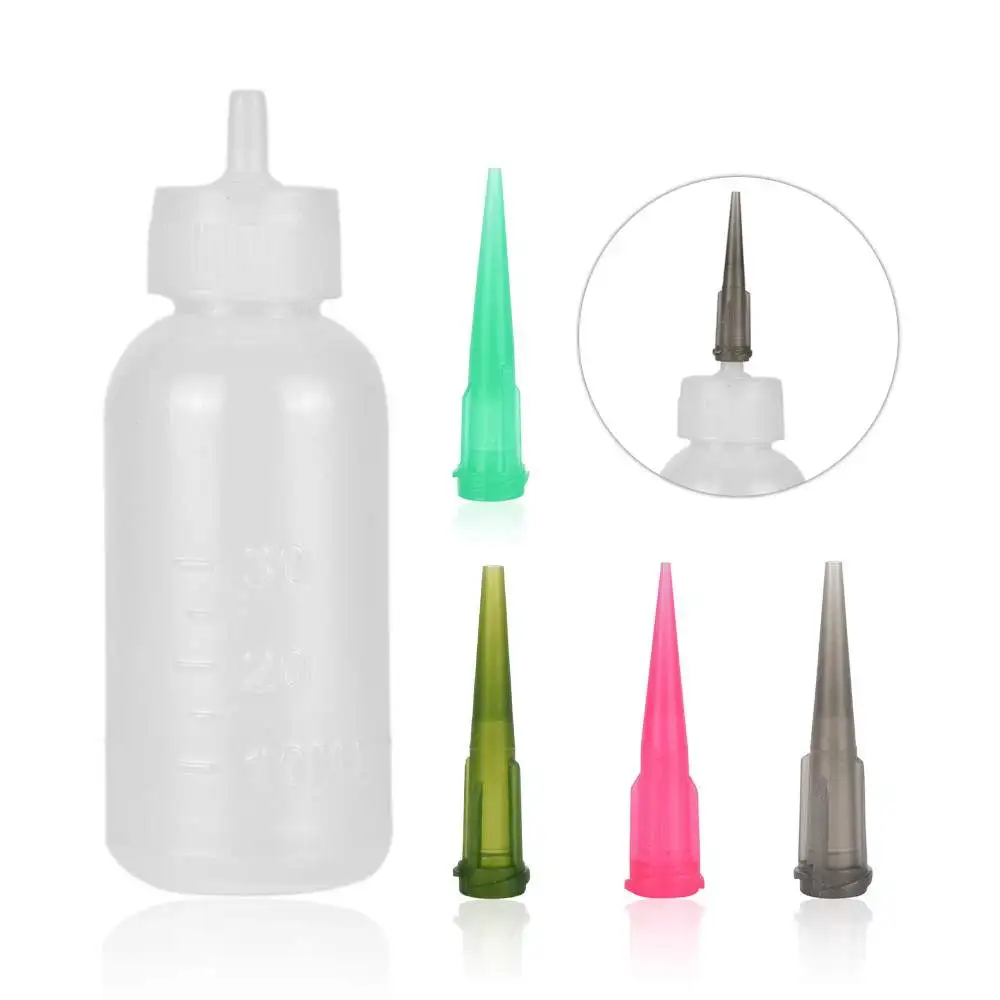 30ml Henna Tattoo Supply Squeeze Bottles Empty Bottle with 4 Types Bottle Tips Tattoo Supply Accessories, Transparent
30ml Henna Tattoo Supply Squeeze Bottles Empty Bottle with 4 Types Bottle Tips Tattoo Supply Accessories, Transparent