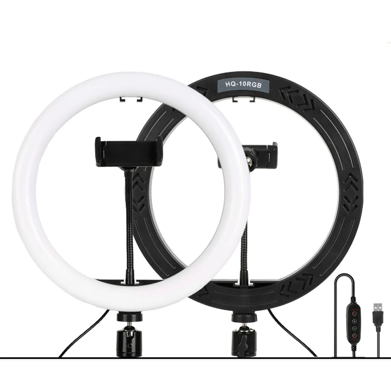 Hot Sale Led Flash Light With Stand Flash Ring Light Phone Studio Light, Black
Hot Sale Led Flash Light With Stand Flash Ring Light Phone Studio Light, Black