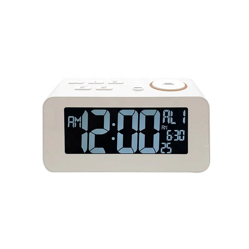 Popular big screen display FM radio clock two USB charging devices digital alarm clock EU and US style clock, White,black
Popular big screen display FM radio clock two USB charging devices digital alarm clock EU and US style clock, White,black