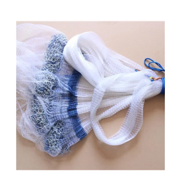 Korean style bottom pockets fishing net Galvanized Iron Chain bottom pocket Fishing cast net
Korean style bottom pockets fishing net Galvanized Iron Chain bottom pocket Fishing cast net