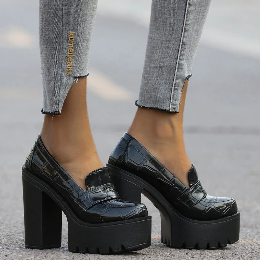 Korean Shoes For Women 2021 New Thick Heel High Heel Round Toe Shallow Mouth Pu High Heel Shoe Women And Girls Latest
Korean Shoes For Women 2021 New Thick Heel High Heel Round Toe Shallow Mouth Pu High Heel Shoe Women And Girls Latest