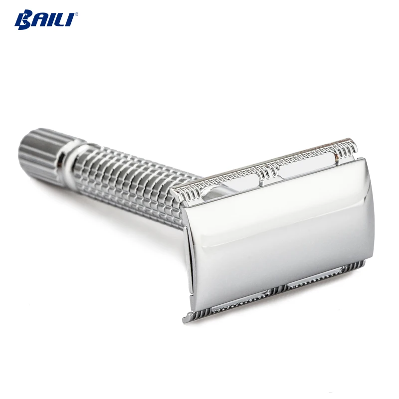 CLASSIC Double EDGE SHAVING Safety RAZOR Single Blade Super Stainless Steel Metal Alloy,chrome Electroplated 10mm 90mm
CLASSIC Double EDGE SHAVING Safety RAZOR Single Blade Super Stainless Steel Metal Alloy,chrome Electroplated 10mm 90mm