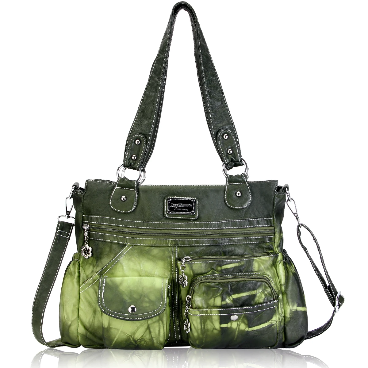 Anglel Barcelo pu leather handbag new design shoulder bags good price bags, Custom
Anglel Barcelo pu leather handbag new design shoulder bags good price bags, Custom
