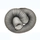Hvac ventilation combie PVC aluminum foil flexible canvas air duct connector for Home Appliance Parts