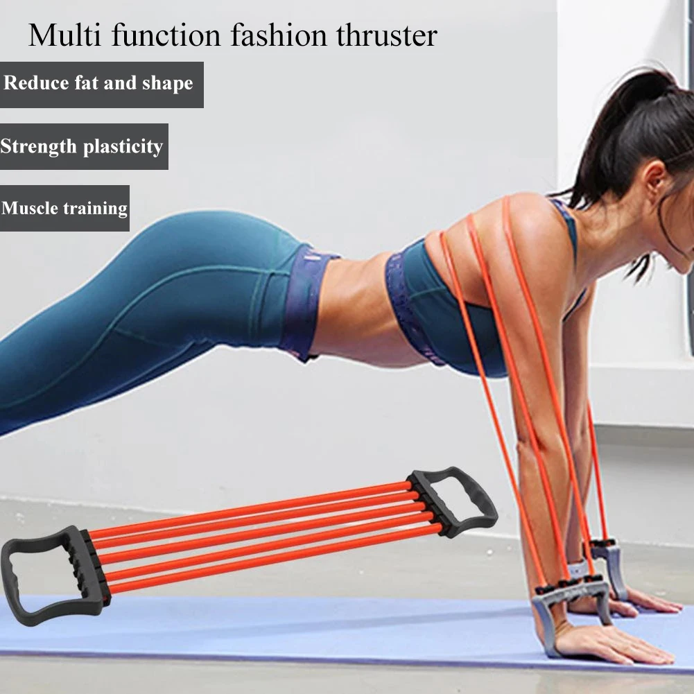 High quality Unisex Adjustable five-tube expander fitness Chest Expander for exercising the back muscles and the Pectoral Fly
High quality Unisex Adjustable five-tube expander fitness Chest Expander for exercising the back muscles and the Pectoral Fly