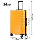 Carry 3 PCS Luggage Set Spinner Suitcase Carry On Bags And Luggages
