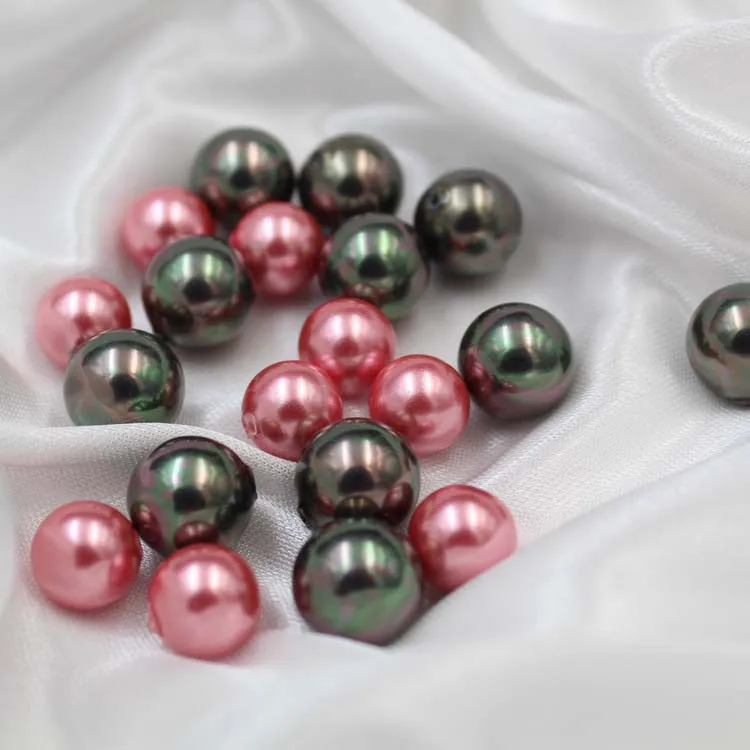 Deep sea shell pearl DIY jewelry accessories handmade necklace earrings jewelry material natural half hole bead beads, Color white
Deep sea shell pearl DIY jewelry accessories handmade necklace earrings jewelry material natural half hole bead beads, Color white