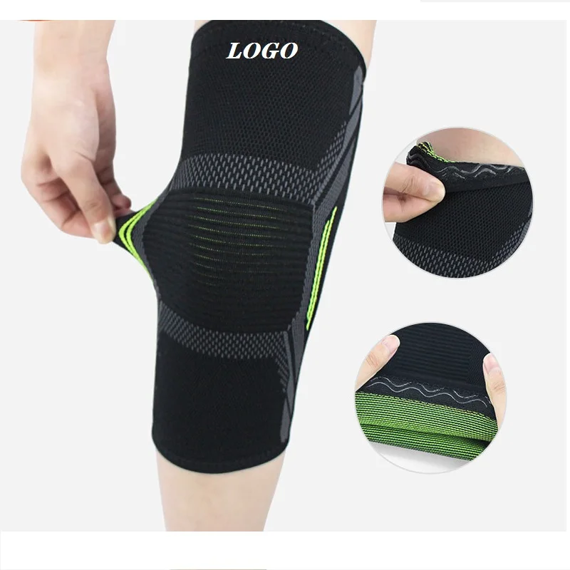 High elastic three-dimensional knit kneepad breathable and sweat absorbing silica gel is not easy to slide
High elastic three-dimensional knit kneepad breathable and sweat absorbing silica gel is not easy to slide