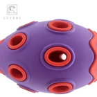 Toy Food Dog Toys Bite Resistant Pet Toy Leak Food Rubber Bowling Dog Feeder Toy Interactive Dog Toys