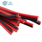 Balanced red and black monitor audio speaker cable 2.5mm