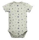 Baby Romper New Style Summer Cotton Baby Romper Set Animal Design Printed Bodysuit With Bib Infant Crawling Clothes