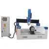 China 180 degree rotation 4 axis CNC router for molds making gantry type 3d wood working machine 1325