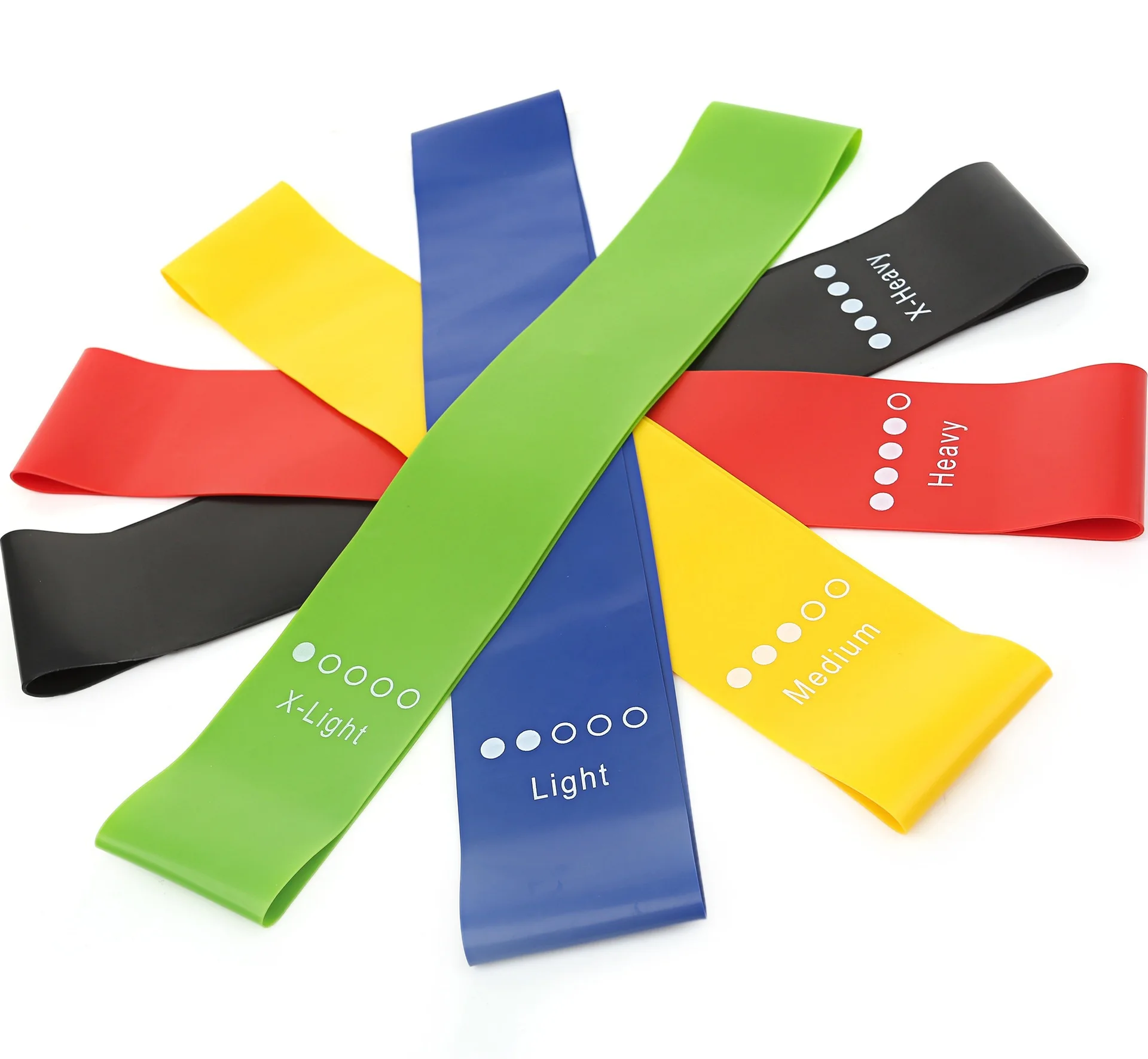 Gym fitness Candy Color Yoga Stretch Bands Latex Exercise Mini Loop Band Resistance Band Sets
Gym fitness Candy Color Yoga Stretch Bands Latex Exercise Mini Loop Band Resistance Band Sets