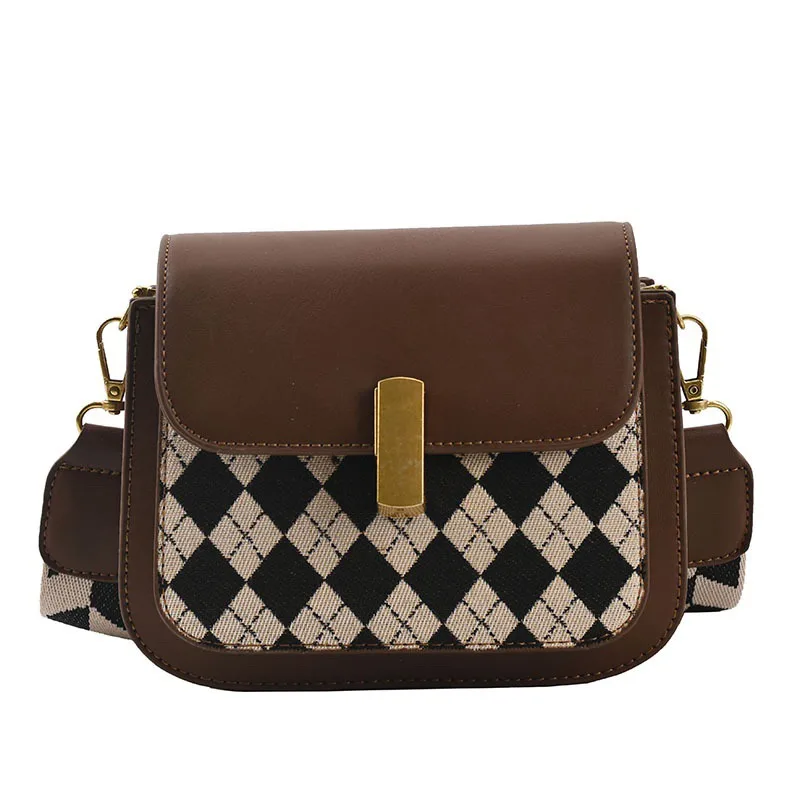 Hot Selling Taschen Vintage Shoulder Bags For Girls Small Messenger Bags Lattice Crossbody Bags For Women, Multicolor
Hot Selling Taschen Vintage Shoulder Bags For Girls Small Messenger Bags Lattice Crossbody Bags For Women, Multicolor