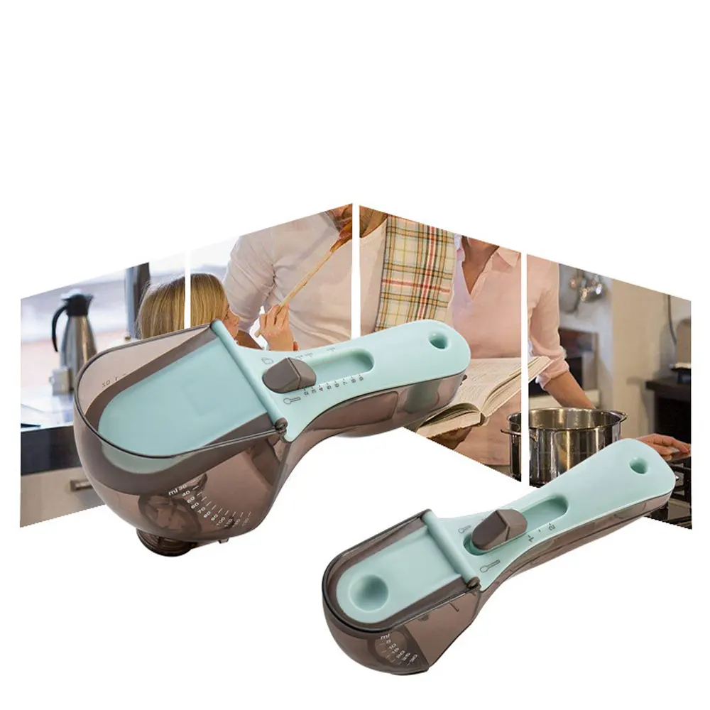 Sweet Shop Kitchen Commonly Used Adjustable Measuring Spoon Measuring Cups And Measuring Spoons, Green, brown
Sweet Shop Kitchen Commonly Used Adjustable Measuring Spoon Measuring Cups And Measuring Spoons, Green, brown