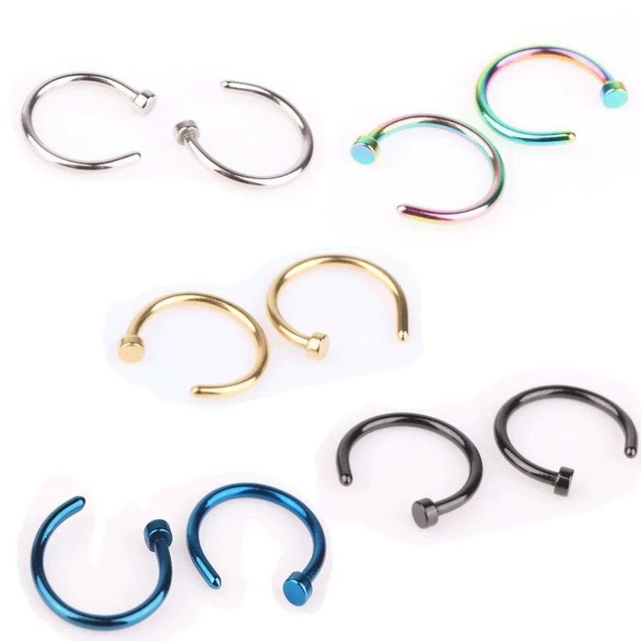 Piercing Ring Jewelry Women's Nose Ring Stainless Steel Clip Body Jewelry C-shaped Nose Ring
Piercing Ring Jewelry Women's Nose Ring Stainless Steel Clip Body Jewelry C-shaped Nose Ring