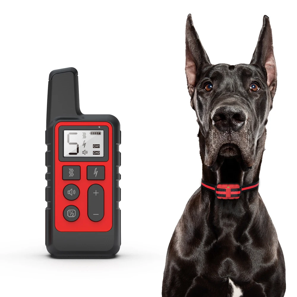 Hot Sale Anti Bark No Barking Remote Electric Dog Training Shock Collar Professional Dog Barking Control Device
Hot Sale Anti Bark No Barking Remote Electric Dog Training Shock Collar Professional Dog Barking Control Device