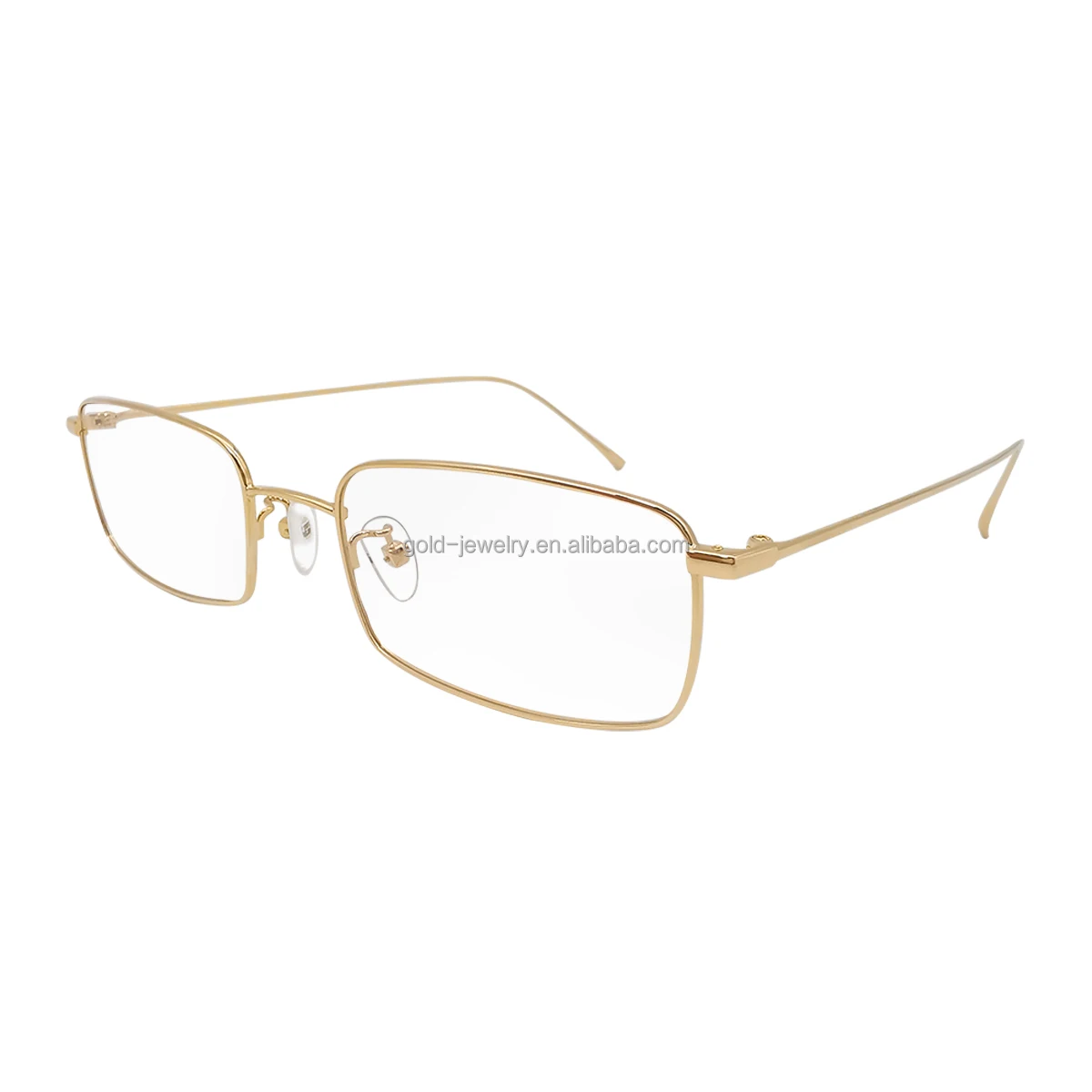 Fine Jewelry 18k Real Yellow Gold Fashion Glasses Men Rectangle Eyeglasses Wholesale Customize Design
Fine Jewelry 18k Real Yellow Gold Fashion Glasses Men Rectangle Eyeglasses Wholesale Customize Design