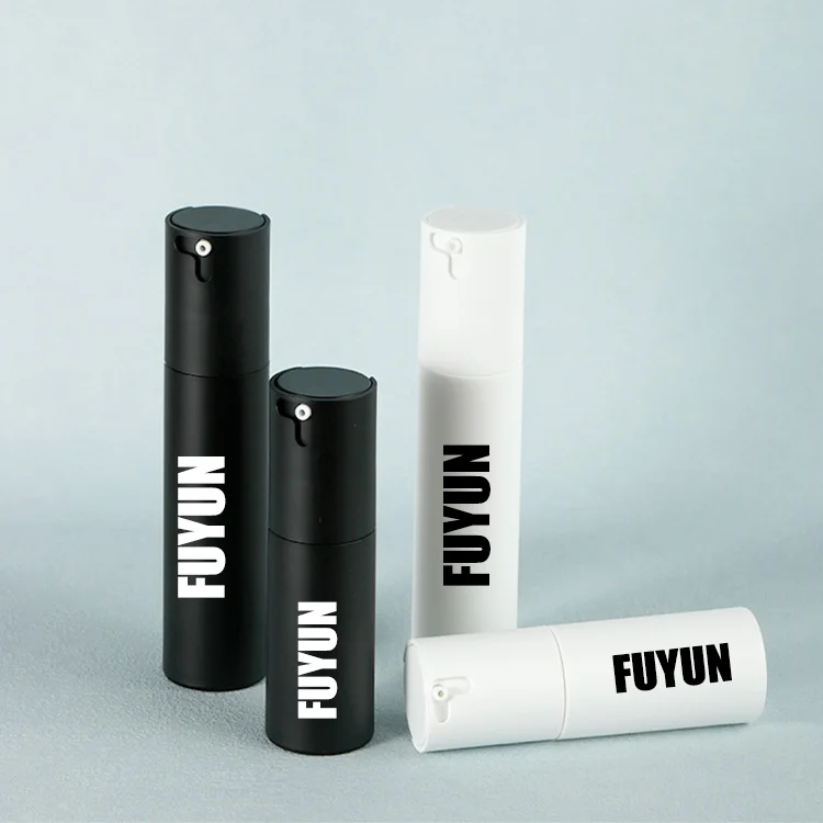 Luxury Gold Serum Essential Oil Lotion Packaging Plastic Cosmetic Glossy Black Twist Up Airless Pump Bottle
Luxury Gold Serum Essential Oil Lotion Packaging Plastic Cosmetic Glossy Black Twist Up Airless Pump Bottle