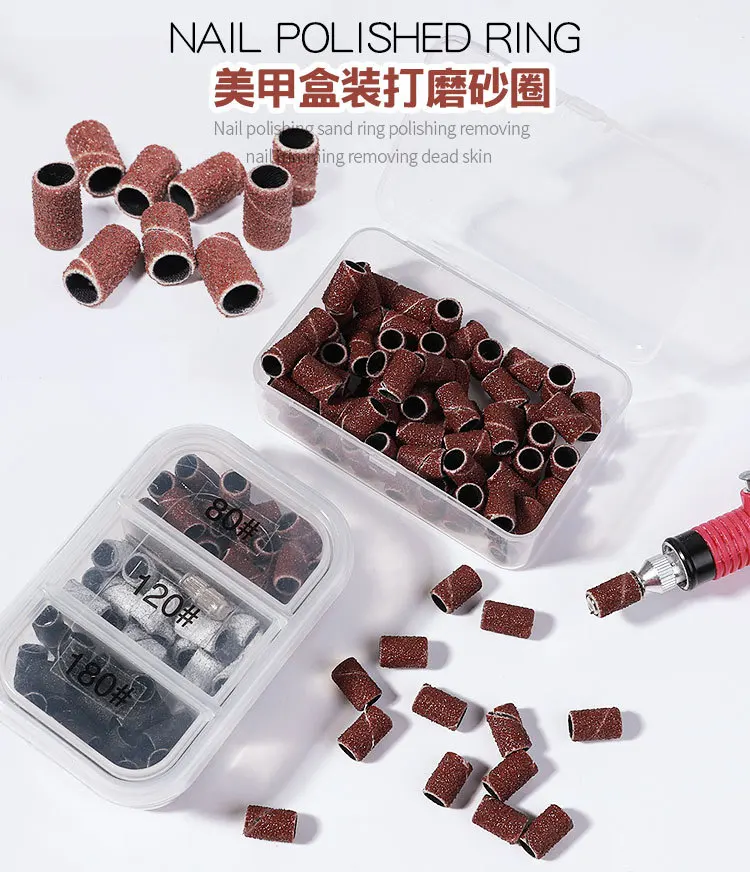 Mix 80/120/180 sanding bands for nail drill bits Grinding Head UV gel nail polish remover drill tool, Picture
Mix 80/120/180 sanding bands for nail drill bits Grinding Head UV gel nail polish remover drill tool, Picture