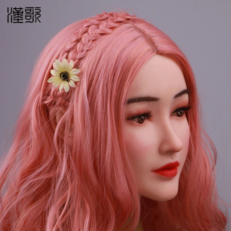 Selina Full Head Female face Mask For Men Crossdressers Cosplay silicone Mask, 6 color available
Selina Full Head Female face Mask For Men Crossdressers Cosplay silicone Mask, 6 color available