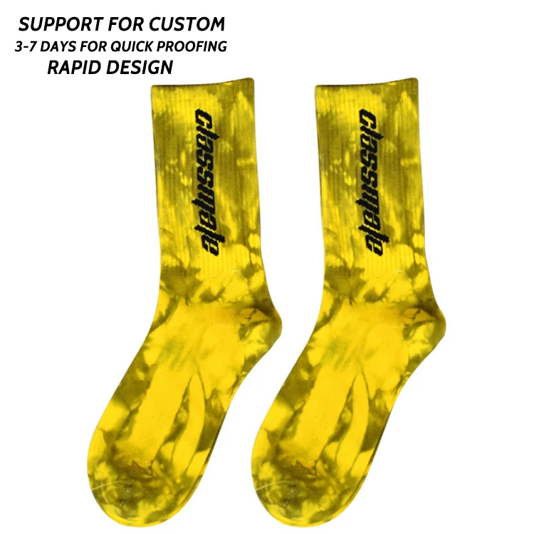 Wholesale Custom Logo Brand Cotton Tie Dye Sport men black socks For Young Boy
Wholesale Custom Logo Brand Cotton Tie Dye Sport men black socks For Young Boy