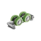 Hot sale Glass hanging wheel pulley/flat glass polishing wheel roller/ glass door hanging wheels at factory price