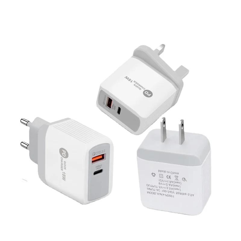 Qc3.0+Pd 20W Dual-Port Fast Charge Charger For Iphone Apple Samsung Type-C Charging Head Mobile Phone Adapter
Qc3.0+Pd 20W Dual-Port Fast Charge Charger For Iphone Apple Samsung Type-C Charging Head Mobile Phone Adapter