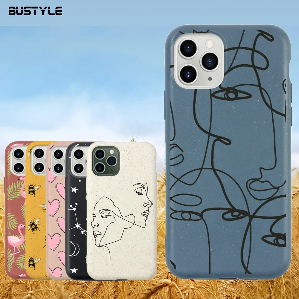 Ecofriendly 100 biodegradable phone case for iPhone 11 biodegradable cell phone case personalised for iPhone X XS XR, 6 colors
Ecofriendly 100 biodegradable phone case for iPhone 11 biodegradable cell phone case personalised for iPhone X XS XR, 6 colors