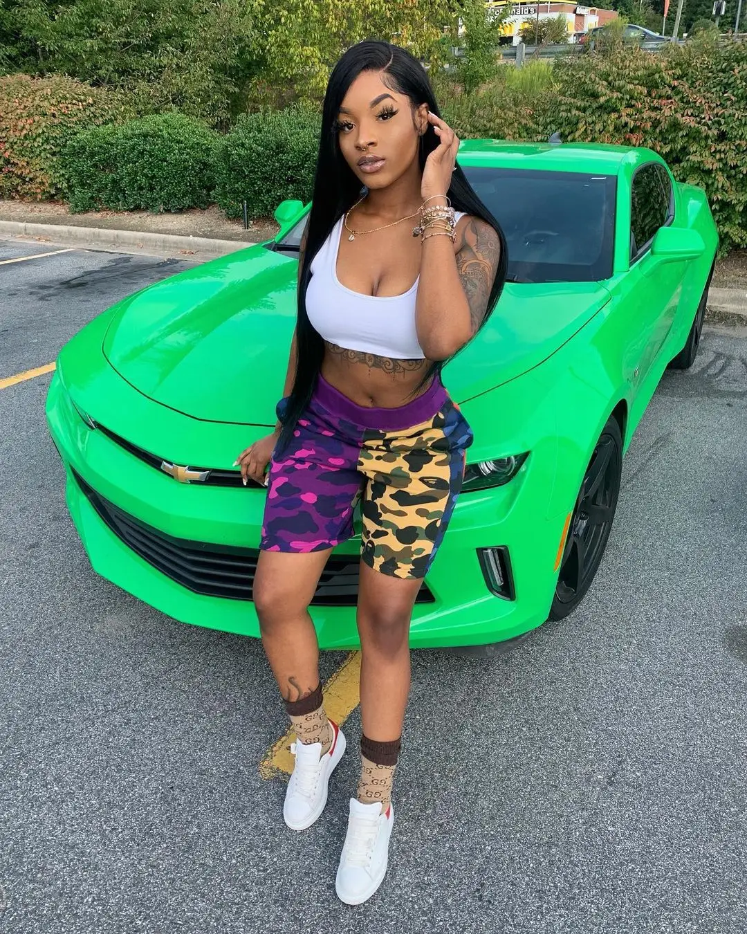 2021 Summer New Casual Color Mosaic Camouflage Printing Beach Shorts Women'S Shorts, Camouflage color
2021 Summer New Casual Color Mosaic Camouflage Printing Beach Shorts Women'S Shorts, Camouflage color